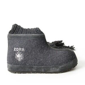 Zdar Grey Wool And Felt Boot - NWT